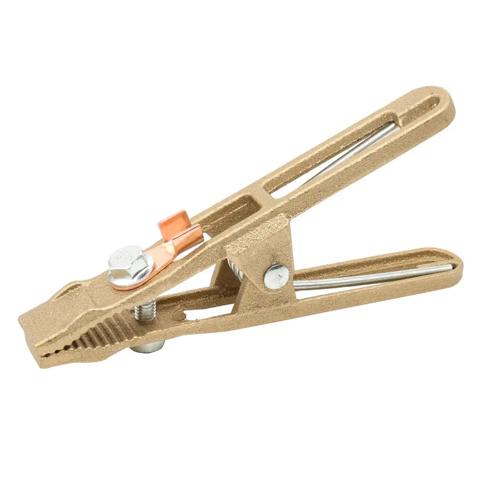 260A Grounding Clip Pure Copper Thickened Welding Earth Clamp For Plasma Cutter Argon Arc Metal Workshop Essential