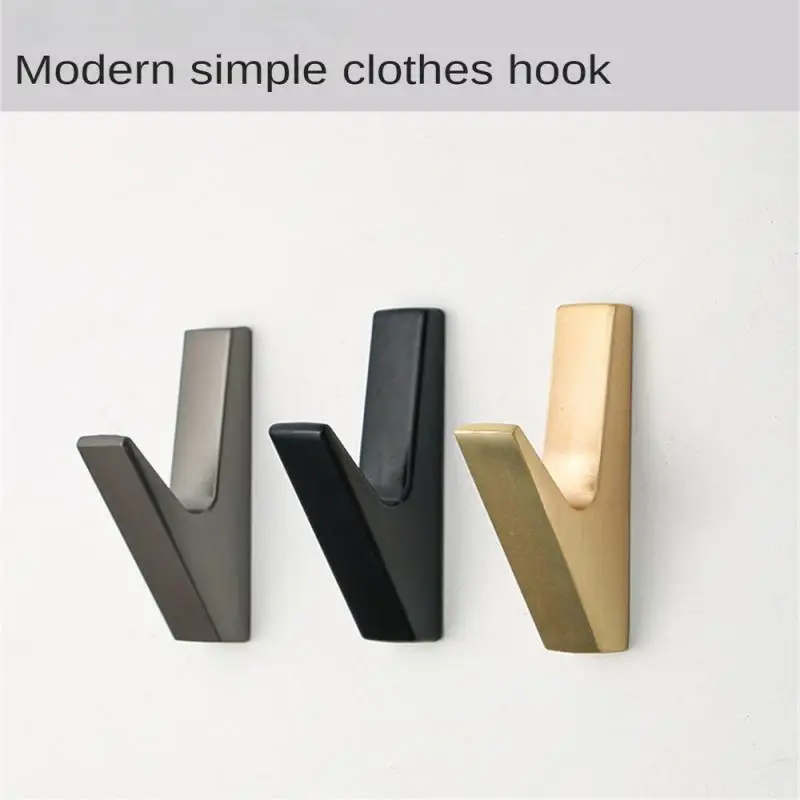 Wall Hooks Bathroom Accessories Coat Hooks Towel Hook Creative For Key Hat Bag Home Decorative Hook