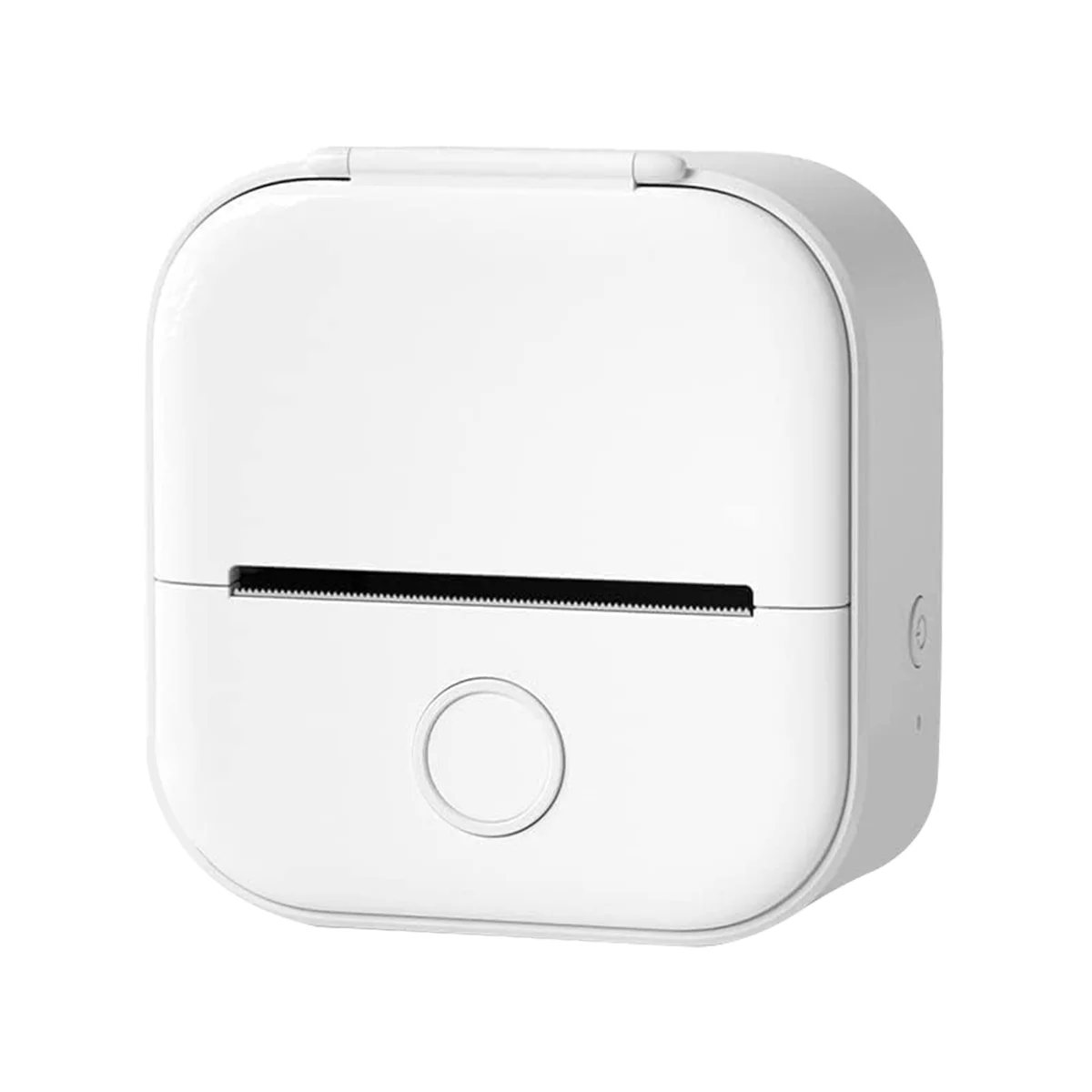 

Mini Pocket Printer, New Upgrade Fast Printing Portable Mini Thermal Printer, Wireless Bluetooth Photo Printer (White)