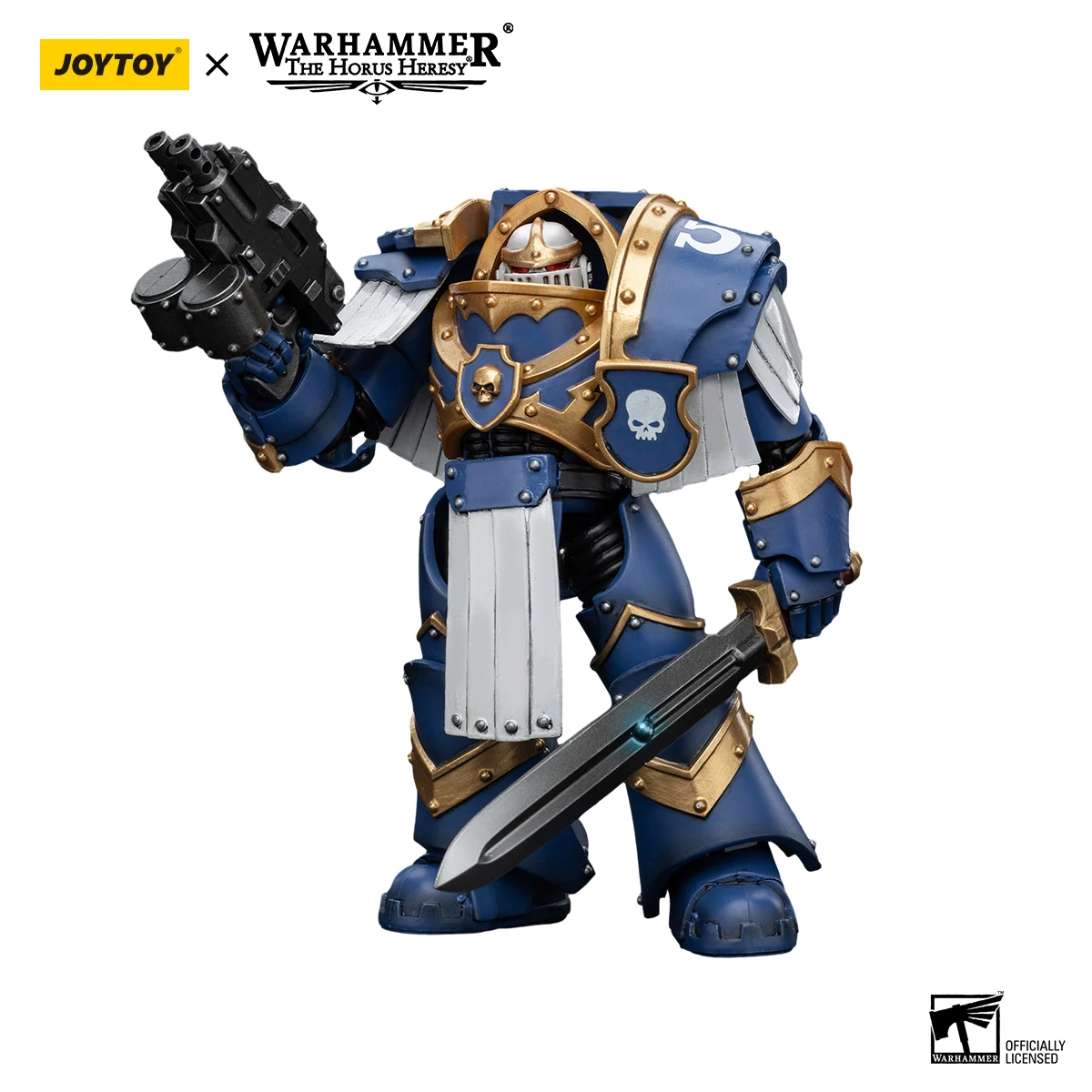 JOYTOY-Warhammer Chain The Horus Heresy Action Figures, Ultramarines, Cataphracti, Politiquement ator Squad, Model Boy Toy, 1/18, 3PCs, En stock