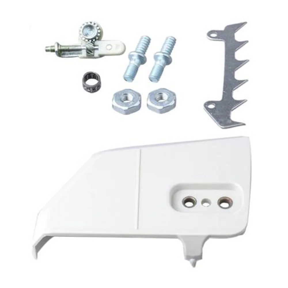 /Chain /Sprocket /Cover Set With Tensioner Stud Nut For MS170 MS180 MS210 MS230 MS250 017 018 Chainsaw Parts Accessories