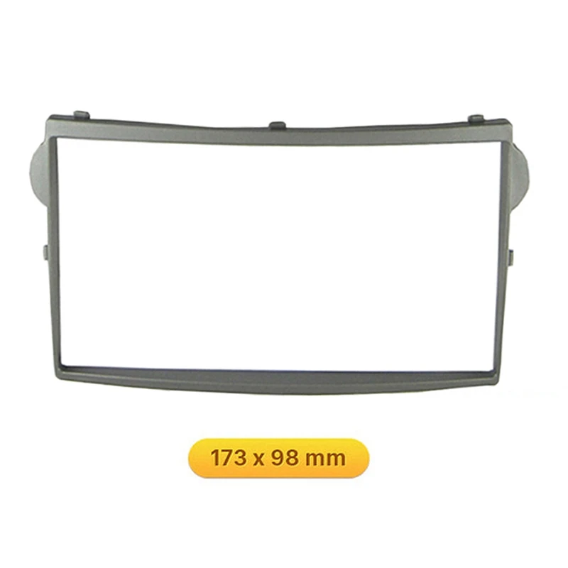 2Din Car Radio Fascia for Hyundai Starex/H1 DVD Stereo Frame Plate Adapter Mounting Dash Installation Bezel Trim Kit