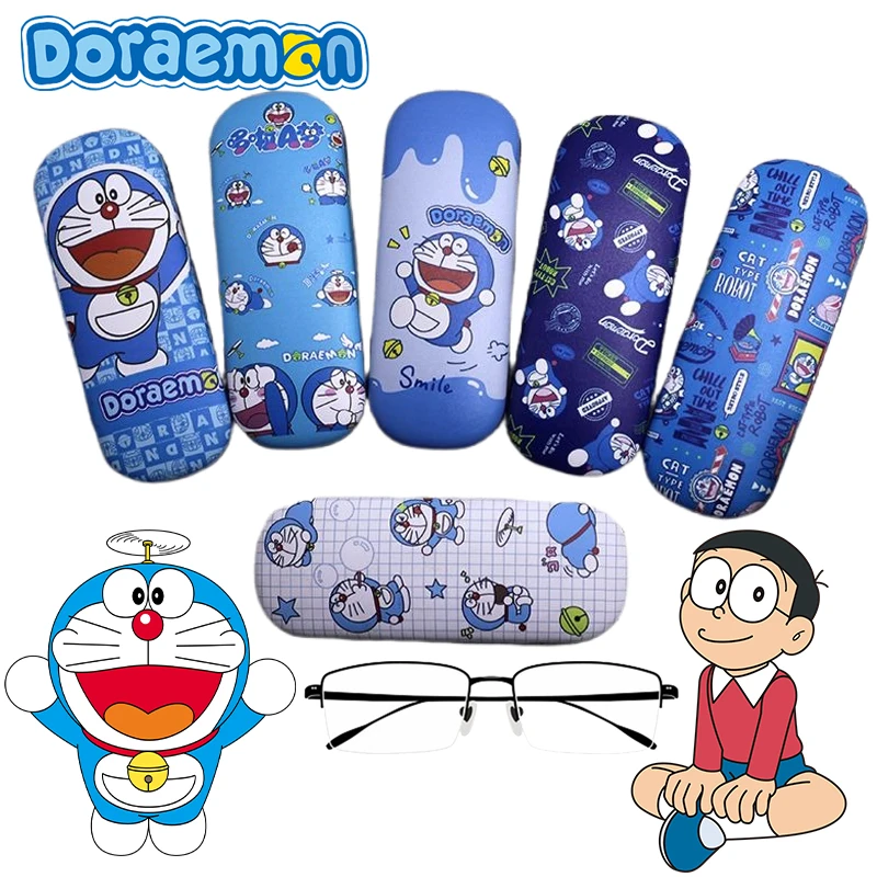 

Doraemon Eyewear Cases for Children Eyeglasses Storage Case Cartoon Sunglasses Cover Student Eyeglass Accessories Cute Gifts