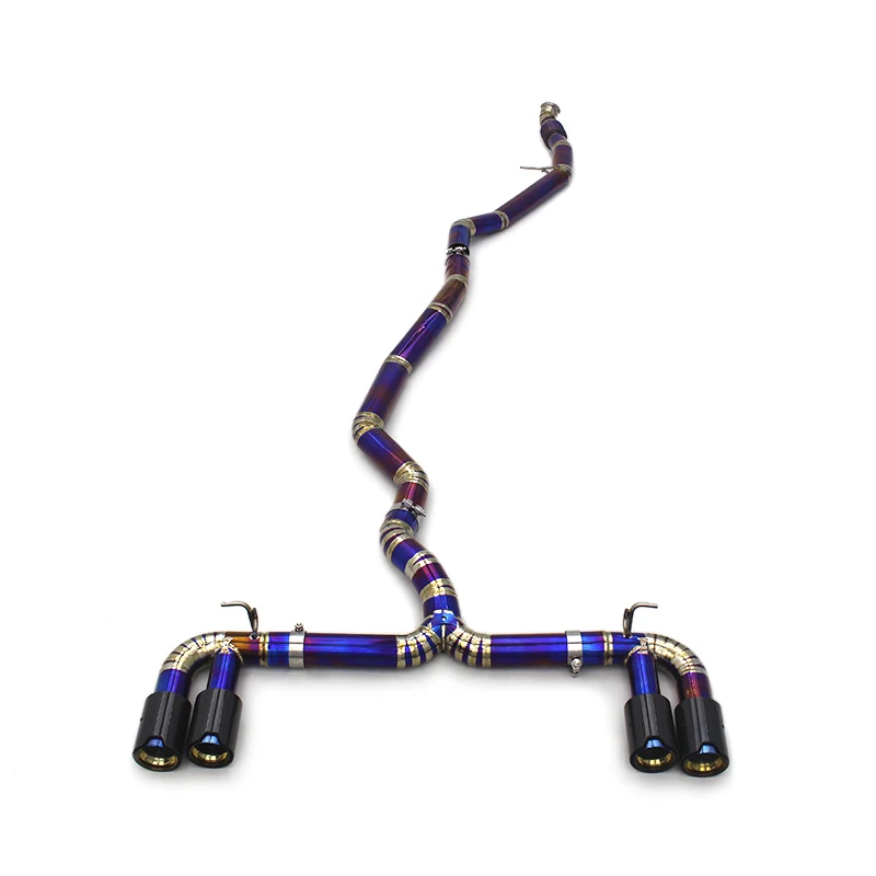 

Factory Wholesale Titanium Straight Flow Catback Exhaust for BMW M235i 3.0T 2014-2016 Performance Exhaust Pipes Escape
