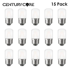 Frosting T28 Led Bulb E27 1W 220V E26 110V Indoor Filament Lamp Warm White Dimmable Light Bulbs Chandelier Decoration Home Light