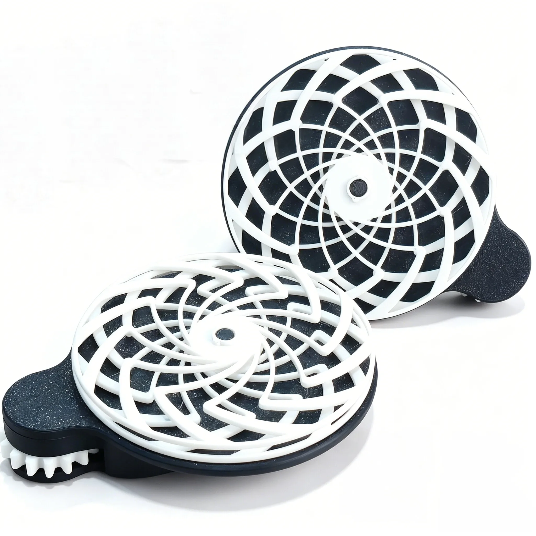 3D Printing Spiral Psychedelic Rotating Gear ABS Dynamic Stress Reliever Creative Fashion Desktop Leisure Decor Holiday Supply