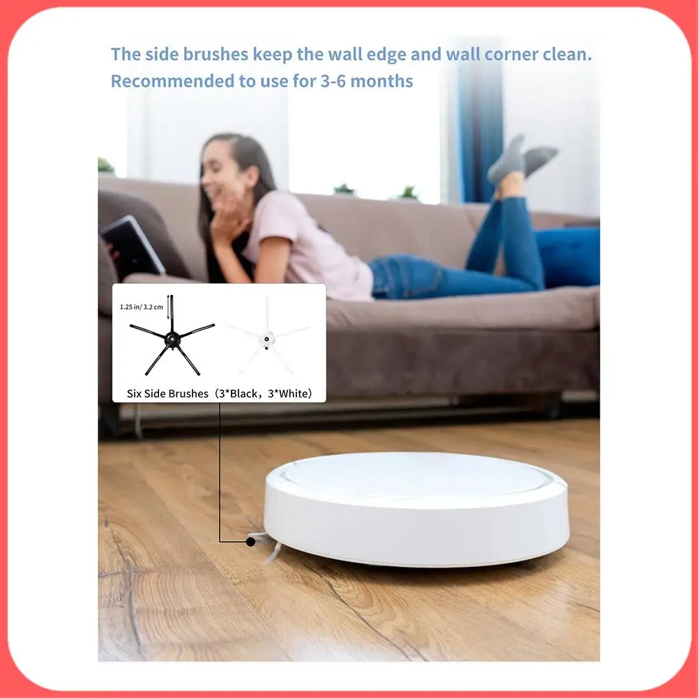 

AA89-основная щетка, боковая щетка, фильтры Hepa, совместимые с деталями пылесоса Roborock S5 S5max S6