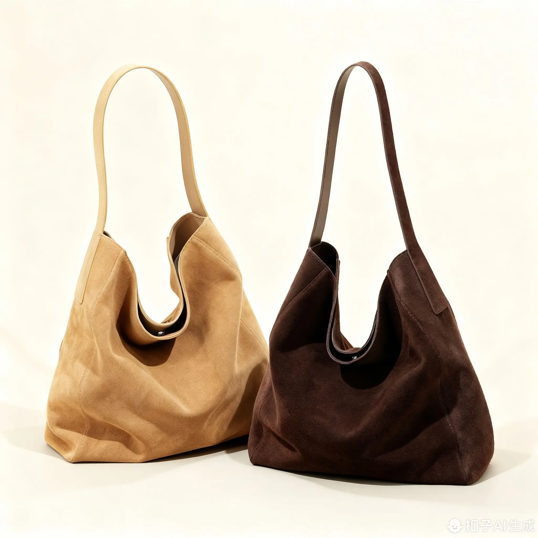 

Роскошная матовая замшевая сумка на плечо из воловьей кожи, женская сумка из натуральной кожи большой вместимости, осенне-зимняя однотонная сумка-тоут в стиле ретро