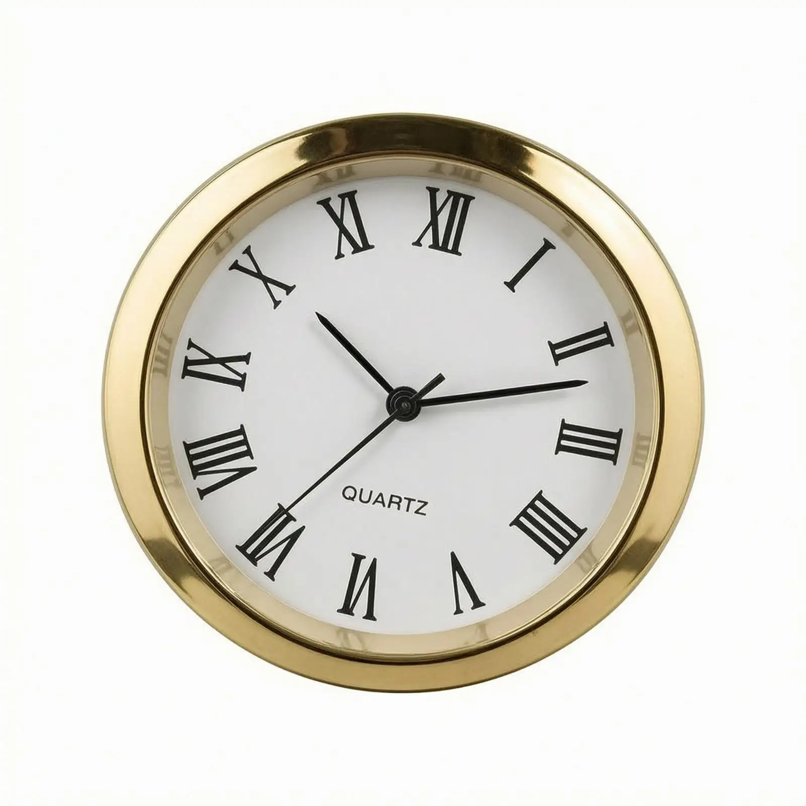 Embedded Quartz Clock Insert Easy Reading Round Clock Insert Analog Indoor Use