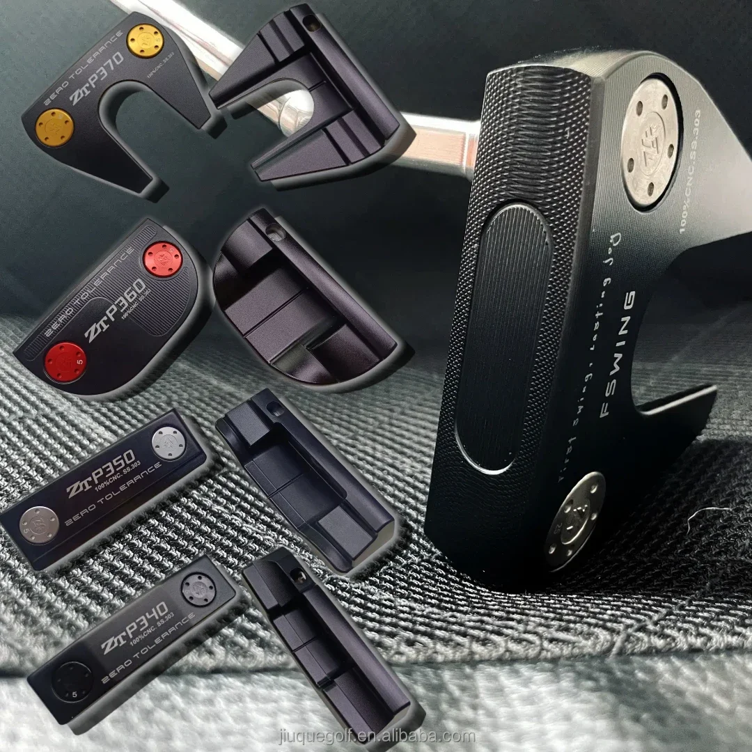 Custom Fit Right-Handed Golf Putter High-End 100% CNC Stainless Steel 303 Adjustable Weight STABILITY Carbon-Steel Shaft