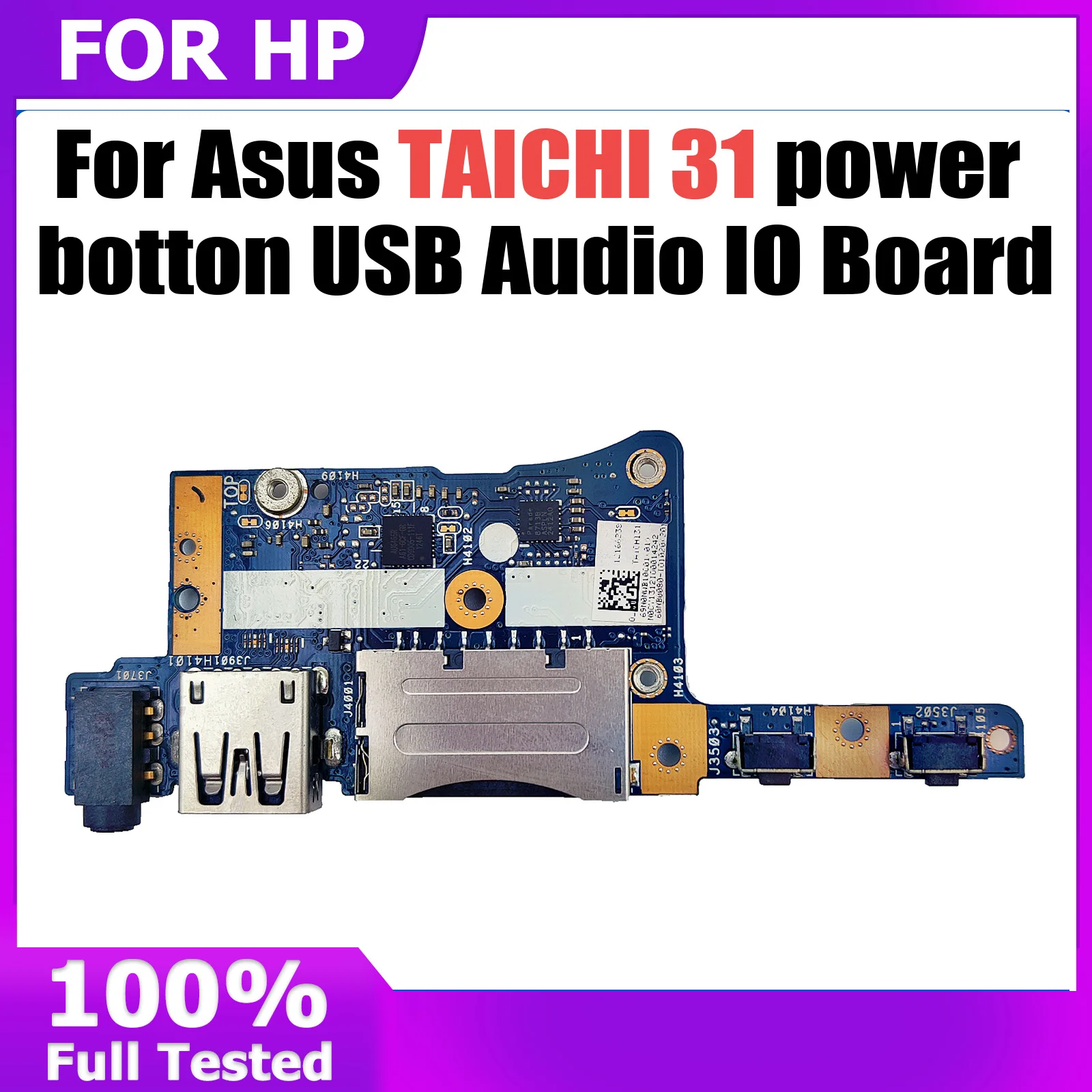 TAICHI31_IO For ASUS TAICHI 31 switch power botton USB Audio IO Board 100% Tested Fast Ship