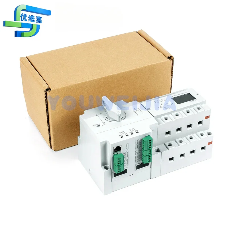Diesel Generator Three-Phase Dual Power Automatic Transfer Switch ATS 63A 100A 125A 250A 630A 1000A ATS 4P