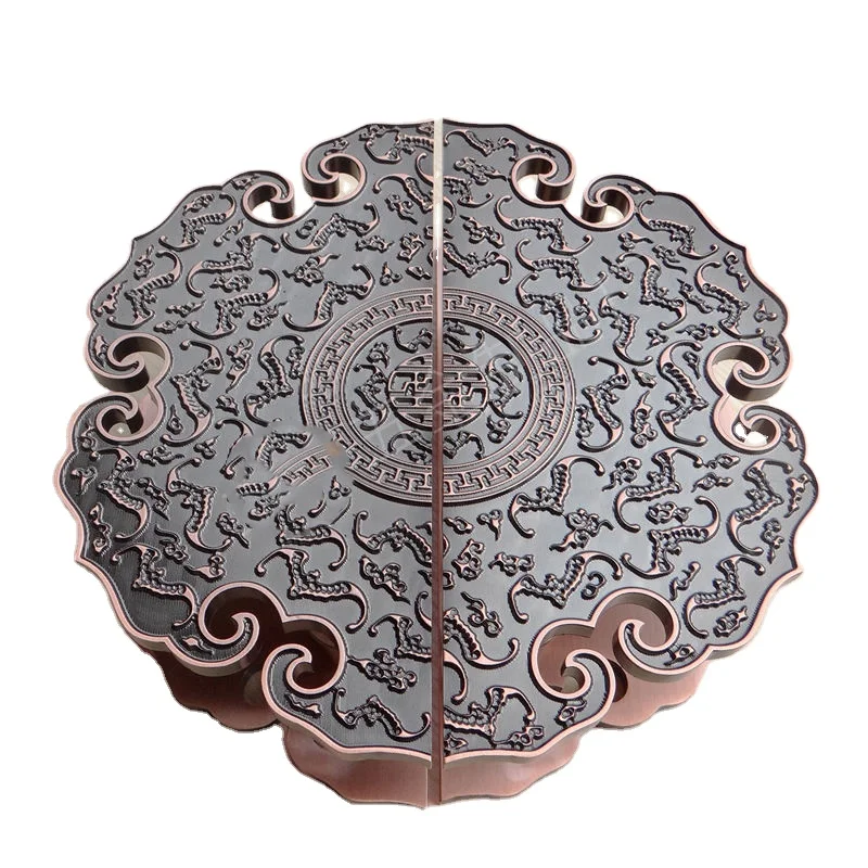 Custom. Customized round bronze carving handle