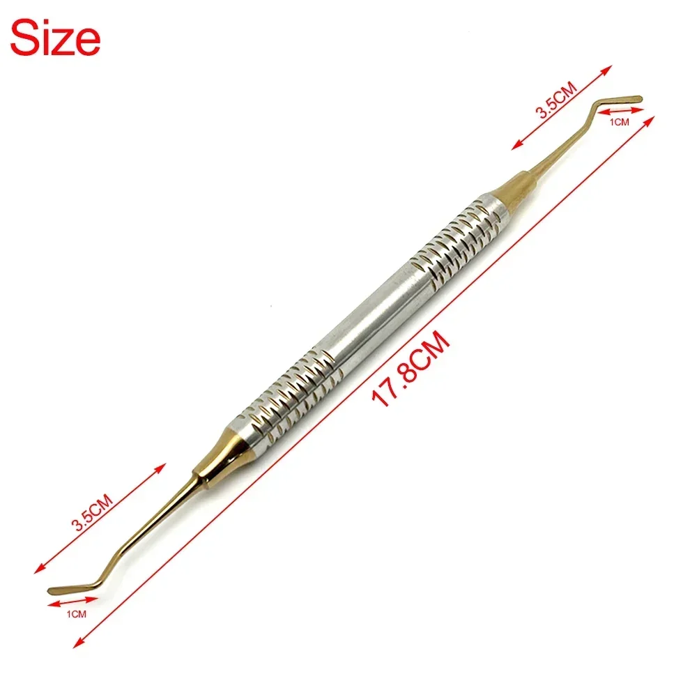 

Dental Composite Resin Filling Spatulas Double-Head Stainless Steel Handle Restoration Dentist Instrument Tools