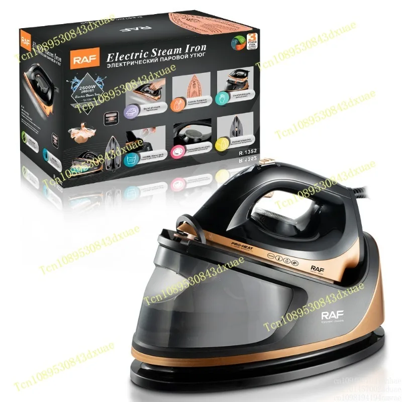 Electric iron household high-power steam ironing machine wet and dry clothes fabric curtain ironing machine