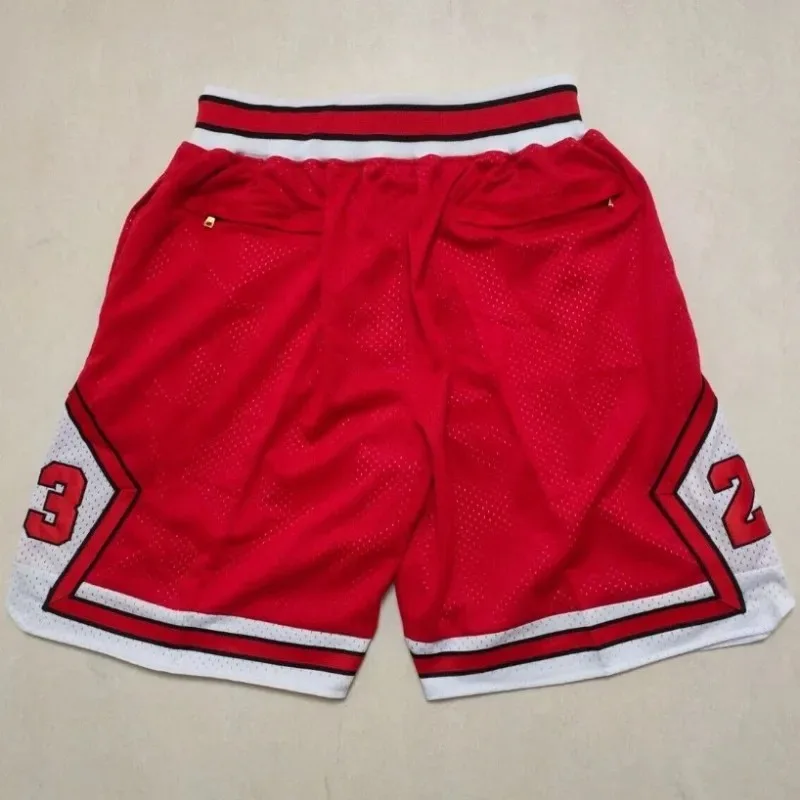 Basketball Shorts Oversize Men Legend USA Goat 23 Women Sport Embroidery High Street Hip Hop Zipper Pocket Middle Beach Pants