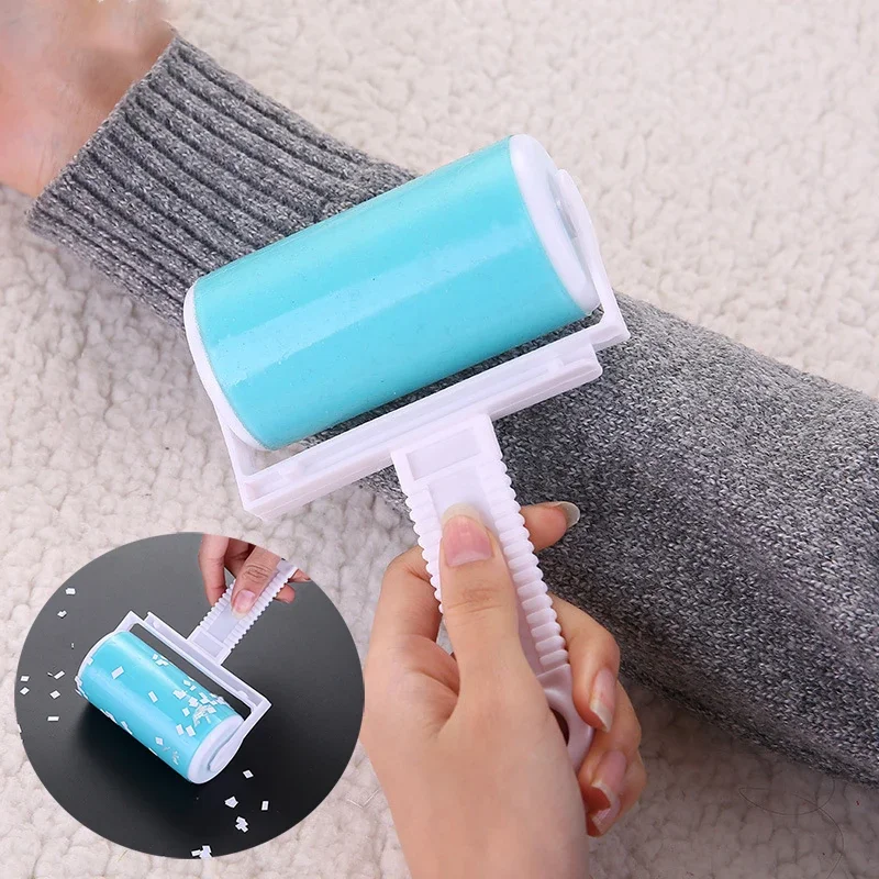 

Lint Rollers Clean Clothes Brushes for Clean Pet Hairs Cleaning Household Dust Wiper Tools Portable Stick Wool Implement Dog