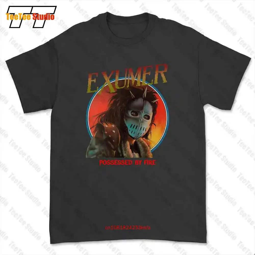 Exumer Possessed By Fire Thrash Metal Deathrow T-shirt Tee FZYQ