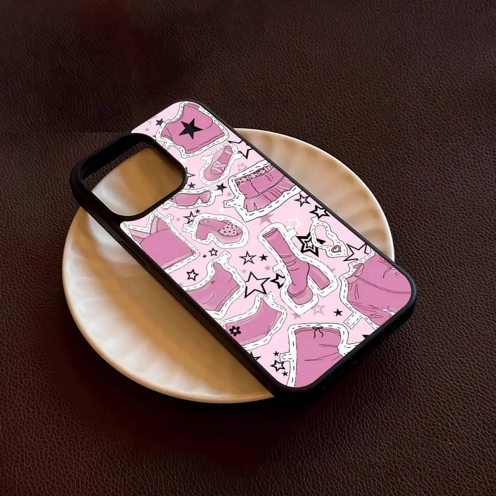 حافظة هاتف كارولين ريكي ماجسيف لهاتف آيفون 17 16 15 14 13 12 برو ماكس بلس غلاف صلب للهواء غطاء كامل من السيليكون مضاد للسقوط