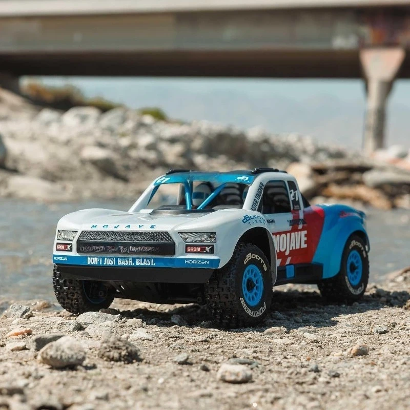 RC Truck Mojave GROM 4X4 223S BLX BRUSHLESS Small Scale Desert Truck RTR with DSC, Battery & Charger Included, White, ARA2 image 4
