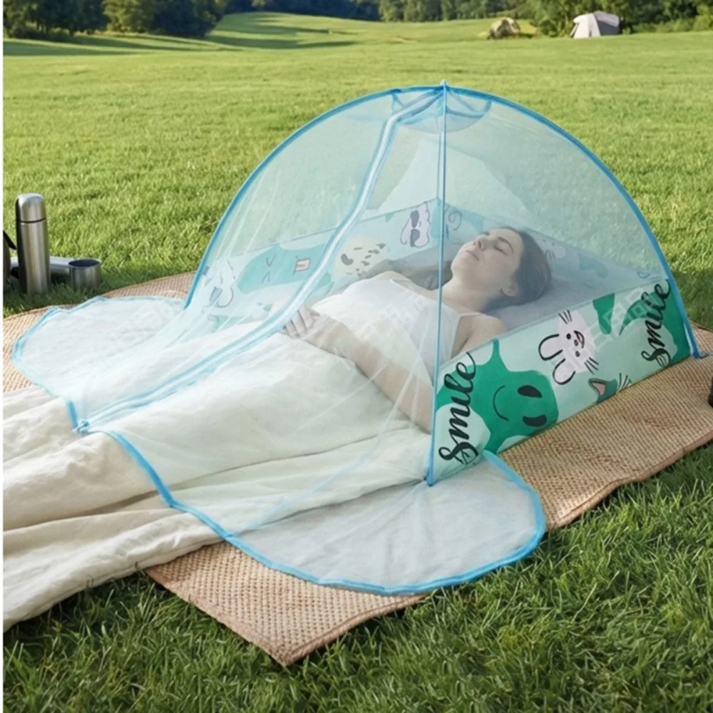 Two People Bedroom Breathable Face Shield Dormitory Single Person Without Installation Mesh Cover Outdoor Portable Mosquito Net