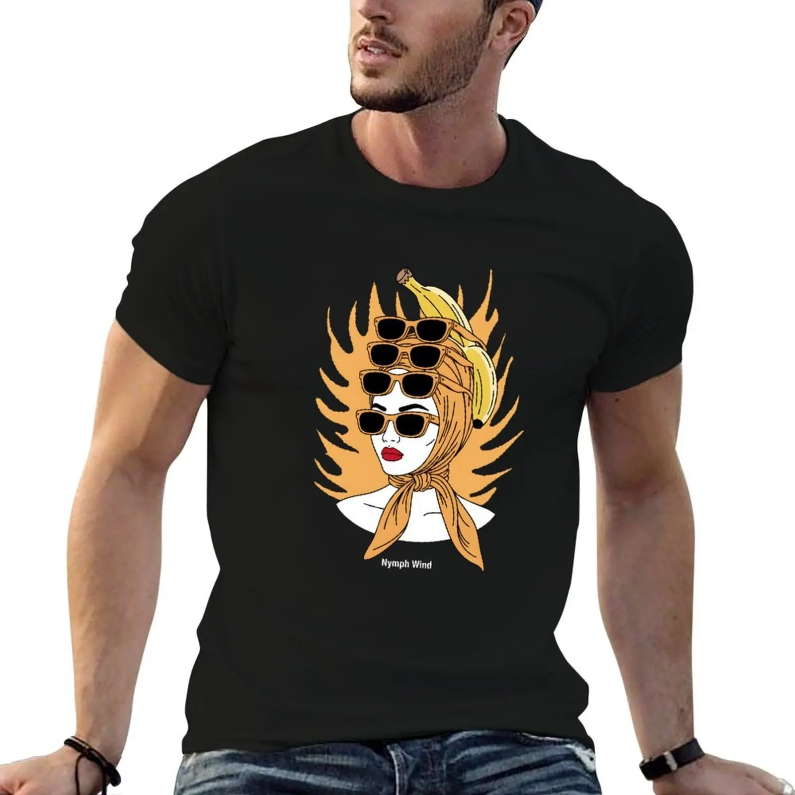 

Nymphia Wind Drag Queen T-Shirt t shirts for man graphic funny man t shirt heavy cotton T-Shirt