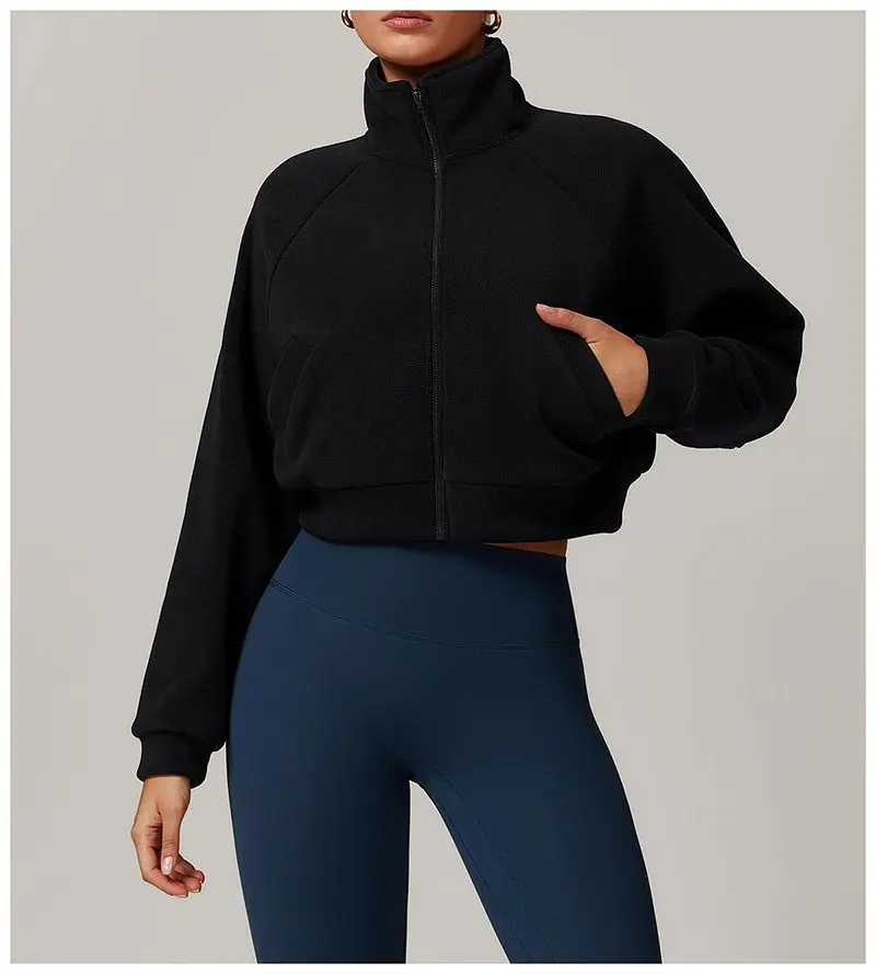 플리스 스웨트셔츠 모자 없음 여성용 후드티 헤비웨이트 봄 미학 일본식 블록 컬러풀 트렌디 시크 아름다운