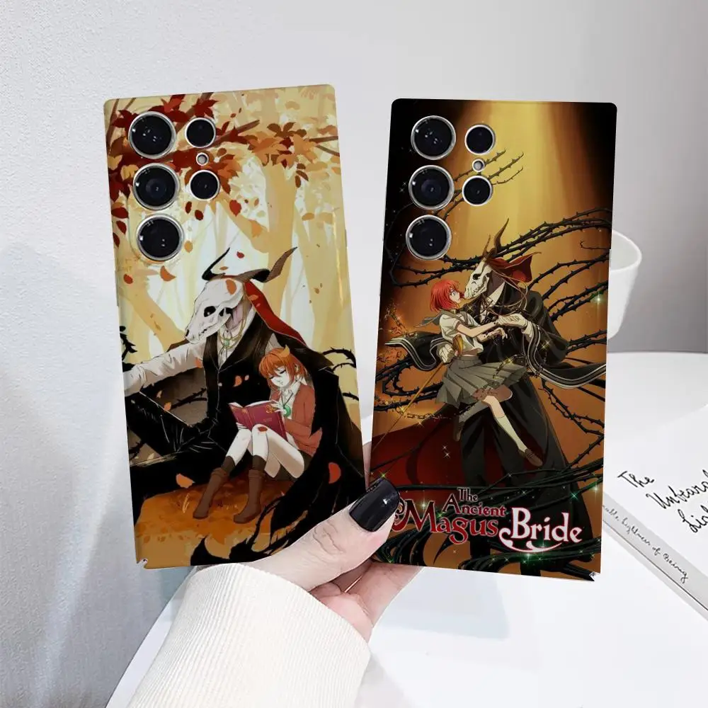 

The Ancient Magus Bride Phone Case For Samsung S25 Film Shell GalaxyS24Ultra 23plus S22 21 A56 36 26 16 Luxury Cover