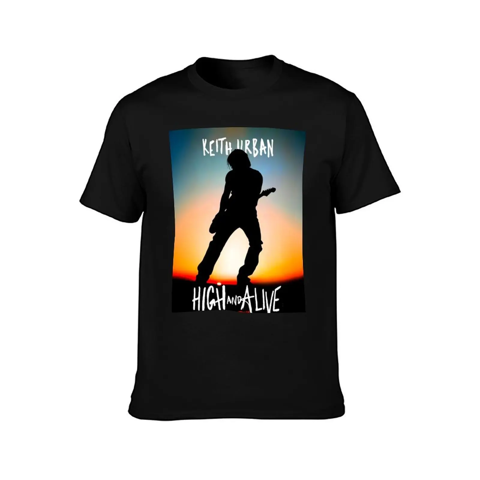 Vintage country music-keith urban tour T-Shirt Casual Everyday Wear T-Shirt