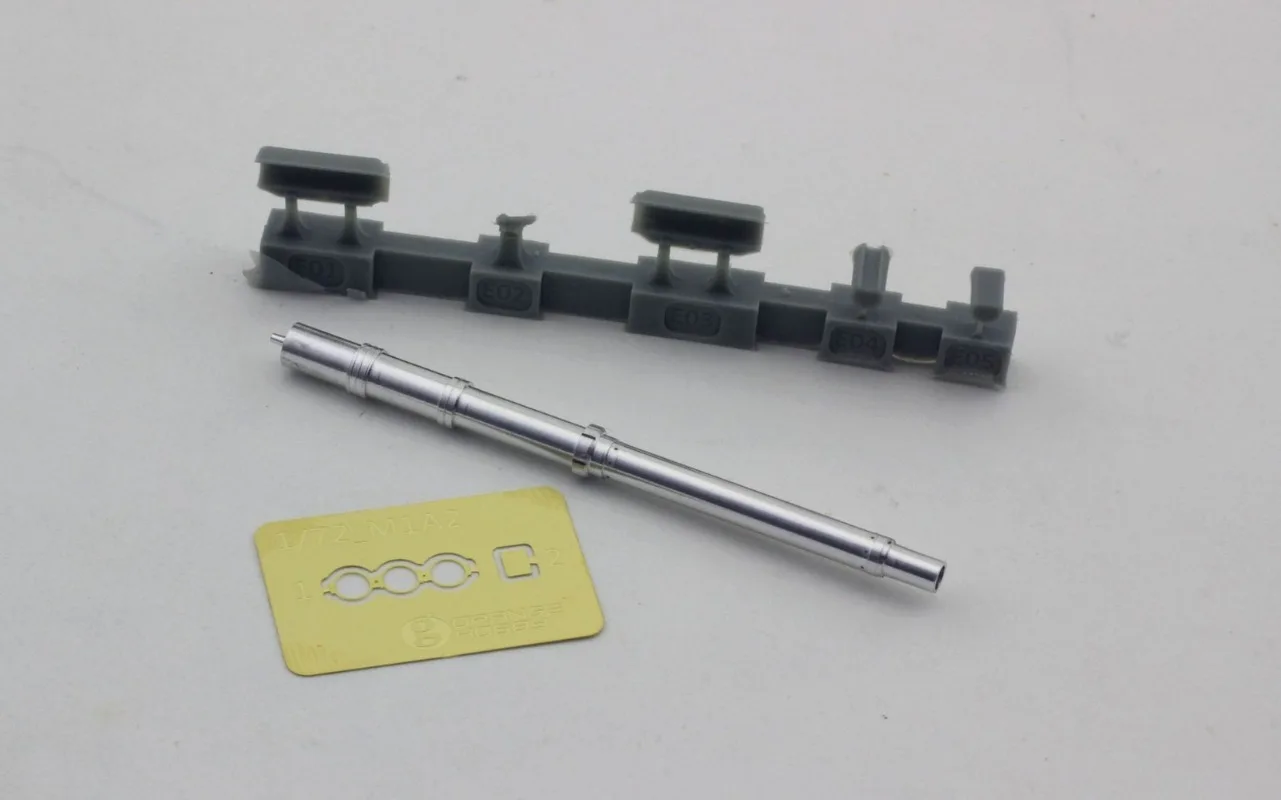 G72-195-68 1/72 M1A1/A2 Abrams M256 120mm L44 Metal Barrel (For Trumpeter/FlyHawk/TigerModel)