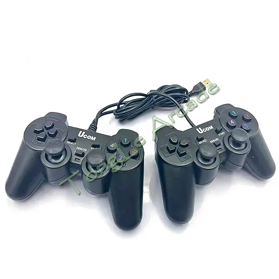 

2 Pllayers USB Double Wired / Wireless Joypad, Gamepad, Comtroller for Aracde Game Saga Box, Pamdora Jamma Cabinet Machine
