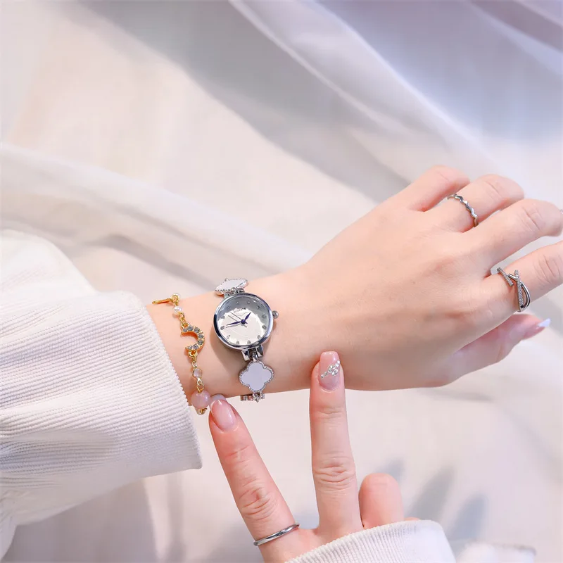 InsCool-Reloj de pulsera con esfera pequeña para mujer, accesorio de lujo, sencillo y asequible, combina con todo, estilo Mori