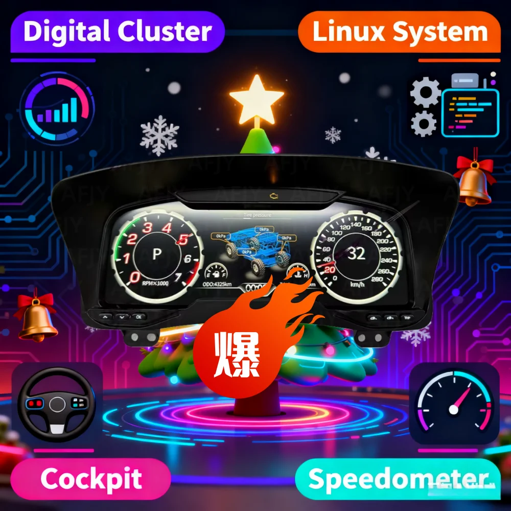 

Автомобильная ЖК-приборная панель JYCC для Hummer H3 2005 ~ 2010, приборная панель, автоматический цифровой кластерный спидометр, виртуальный монитор кабины, дисплей