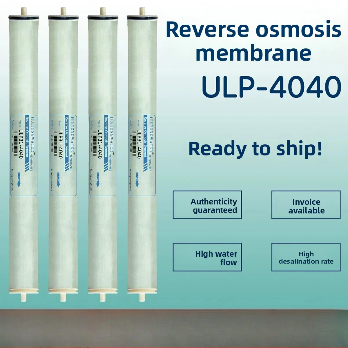 4040 reverse osmosis membrane filter 8040 industrial membrane element pure water r0 membrane boiler reverse osmosis