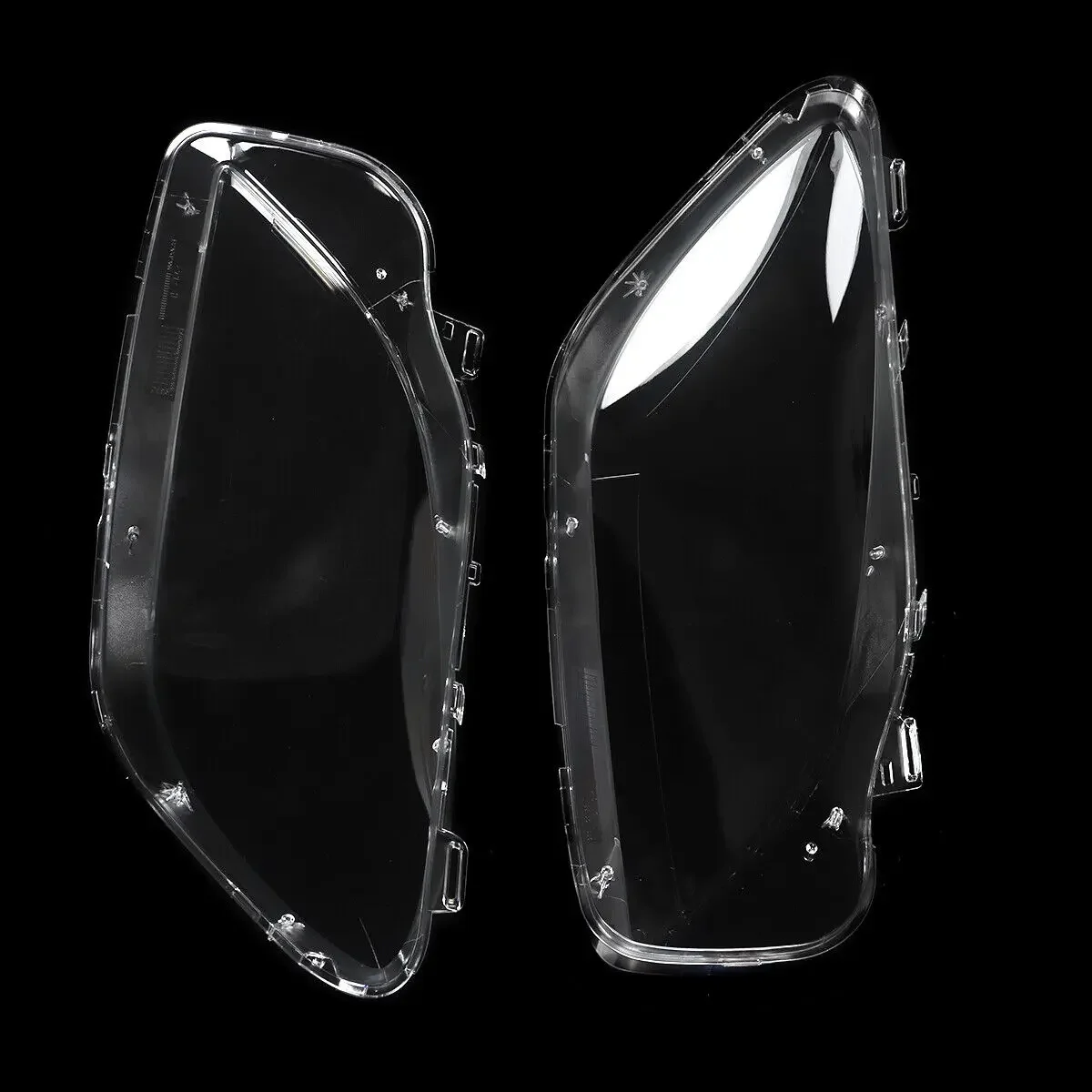 Car Headlamp Lamp Shade For Mercedes Benz ML W166 ML 2011 2012 2013 2014 2015 Shade Headlight Lens Clear Cover Left+Right view 6