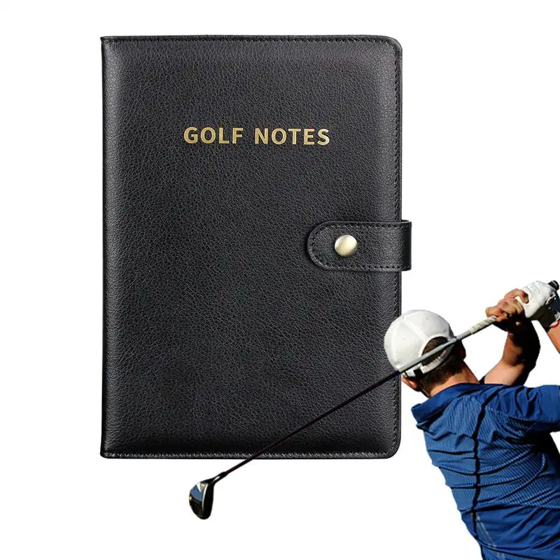

Golf Notebook Golf Log Book Pocket Scorebook Portable Outdoor Putting Green Club Supplies For Tournaments Driving Ranges Outside