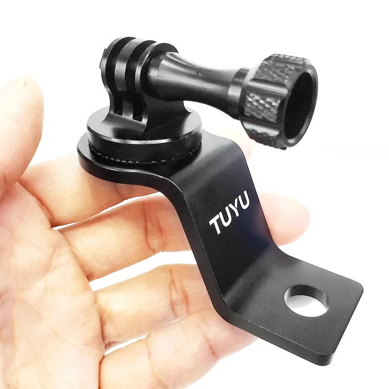 For Gopro Accessories Aluminum bracket CNC Mount Motorcycle rearview mirror Ride Long Screw For Go Pro Hero 13 DJI OSMO Action 5