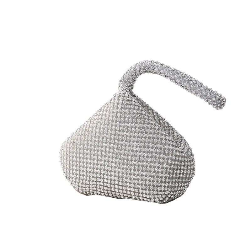 

Sparkling Rhinestone Evening Clutch Purse Handmade Women Party Bag Small Dinner Handbag