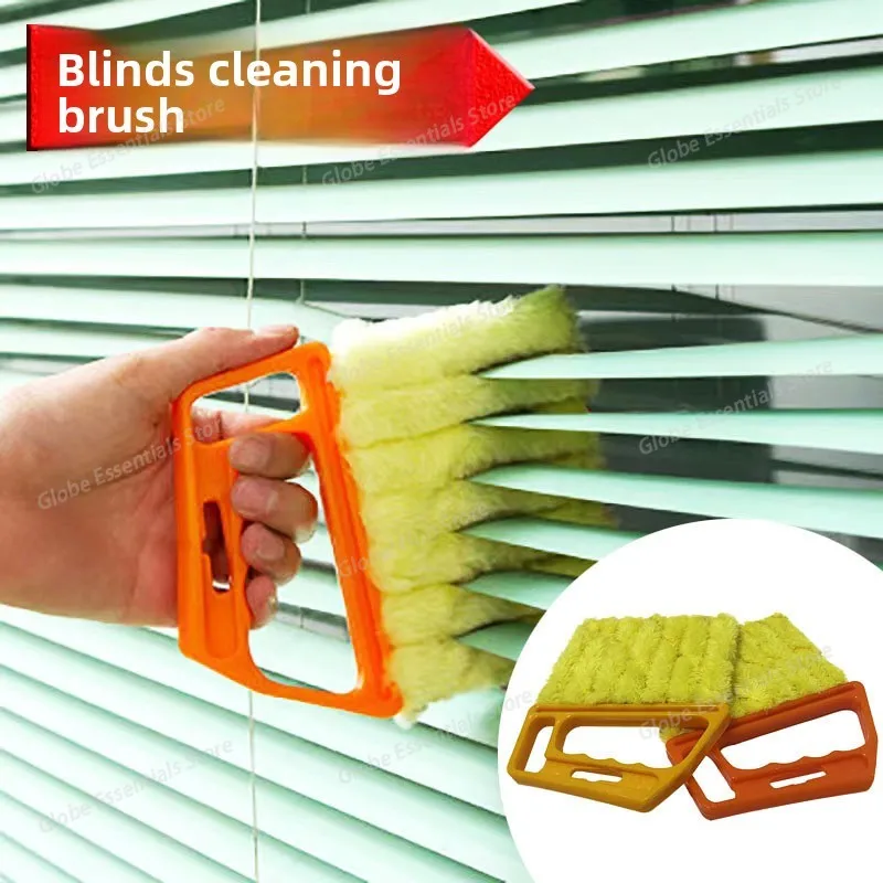 1pc Soft Blinds Window Cleaning Brush Auto Air Conditioner Duster Home Electric Fan Brushes Dust Cleaner Washable Tools
