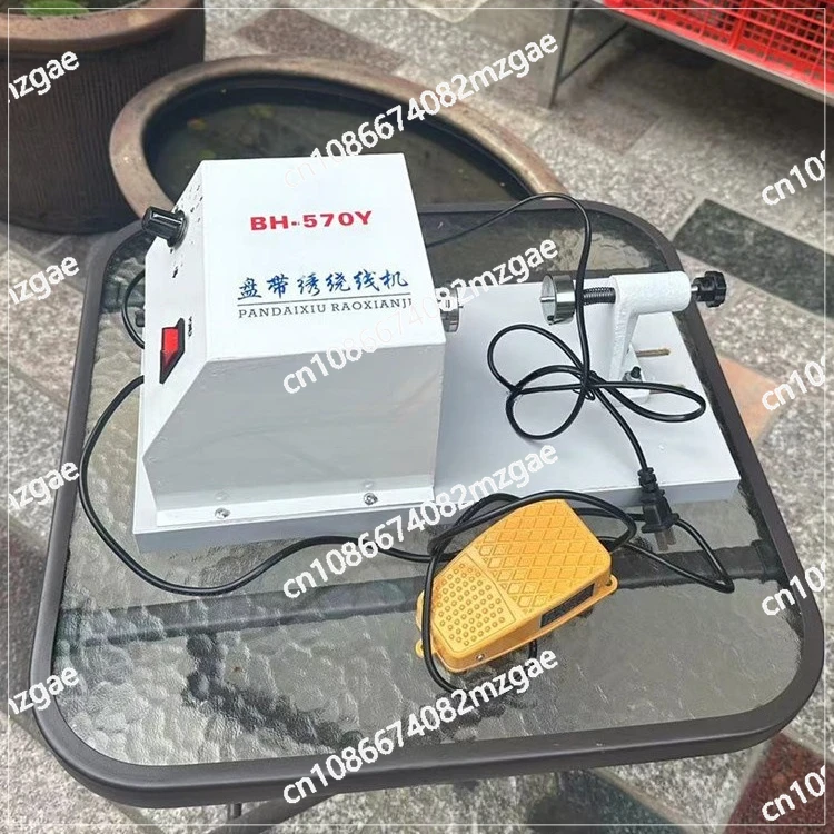 Computer embroidery machine accessories, new detachable bottom part flow controller, three in one tape winding machine
