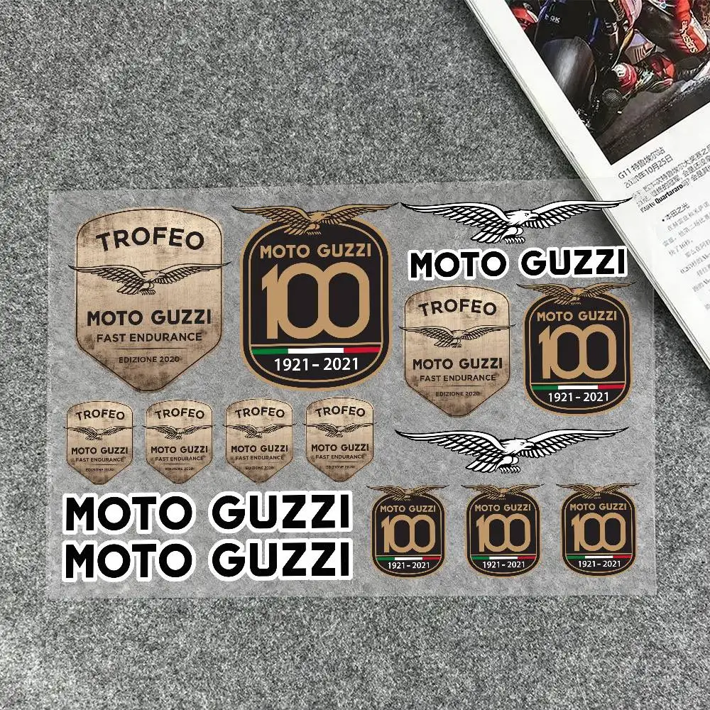 Pegatinas M-Moto G-Guzzi, pegatina para Moto, parachoques de carrocería, ventanas, motocicleta, paredes de portátiles, calcomanía de vinilo, accesorios de tuning para coche