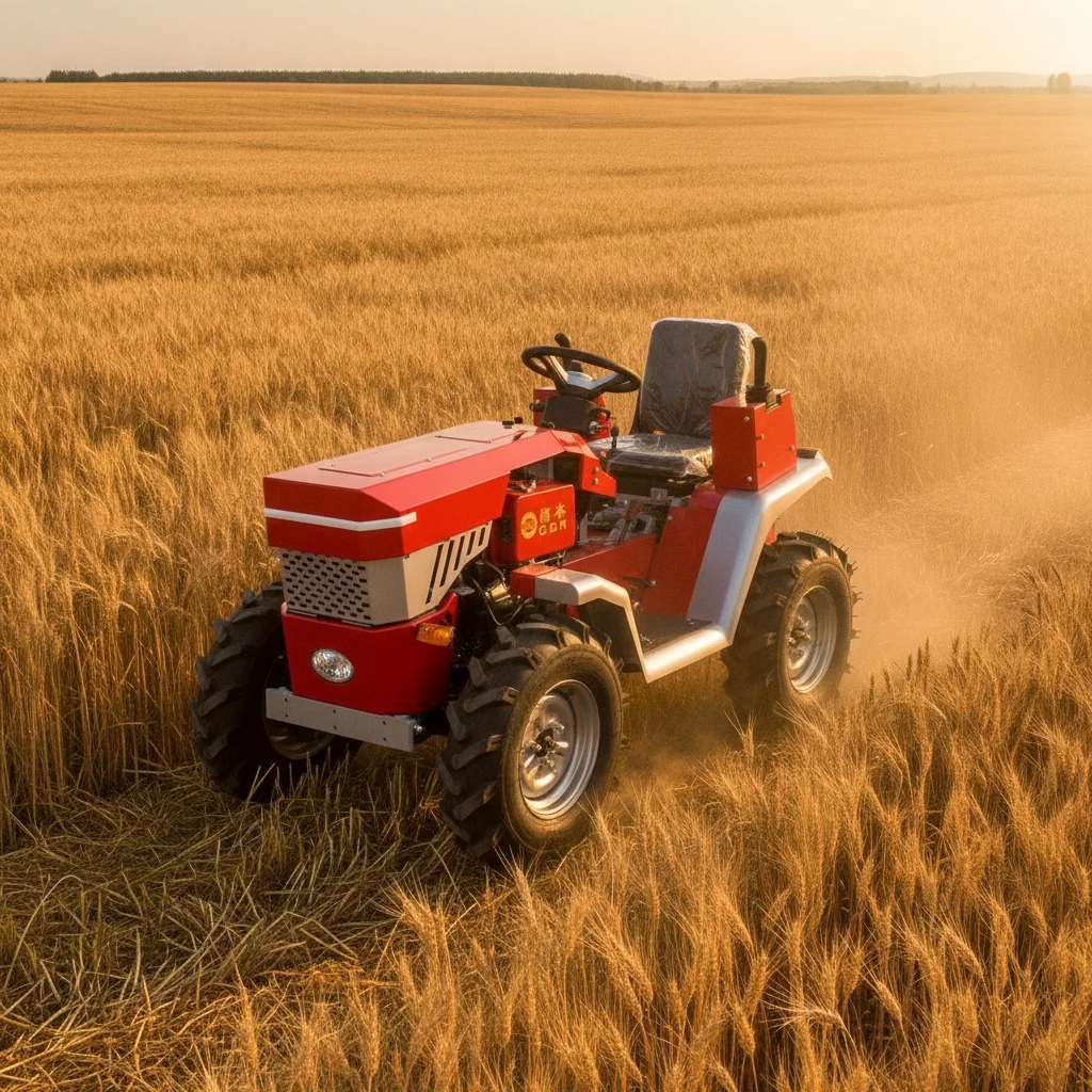 Hot Selling Four Wheel Drive Tractor New Arrival Farm Harrowing Machine, Customized Hydraulic Output System, Free Shipping
