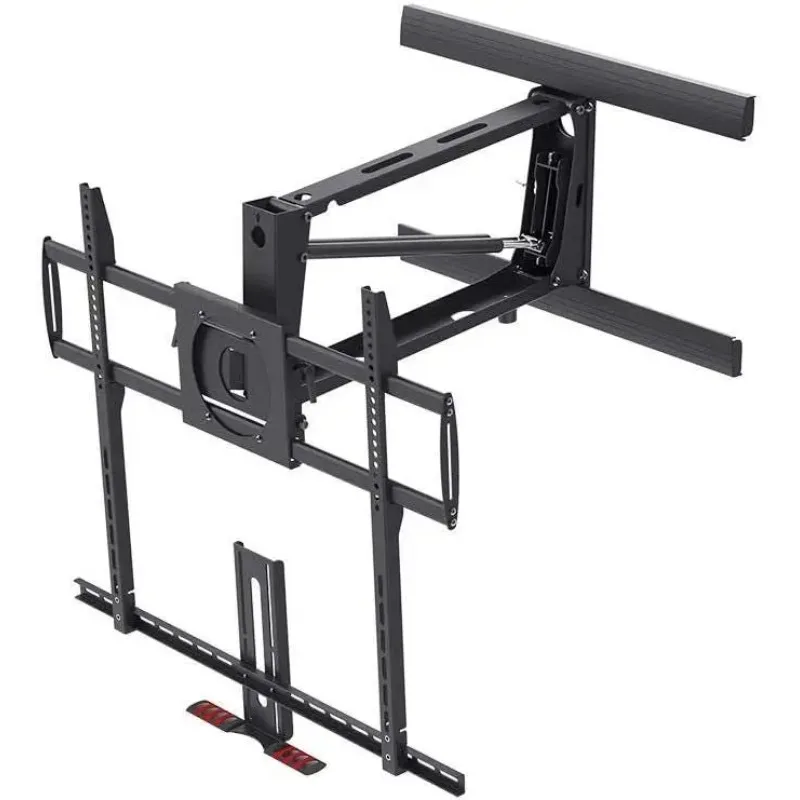 2026 New Height Adjustable Rotation Above Fireplace Pull-Down Full-Motion Articulating TV Wall Mount Bracket For TVs 55in To 100