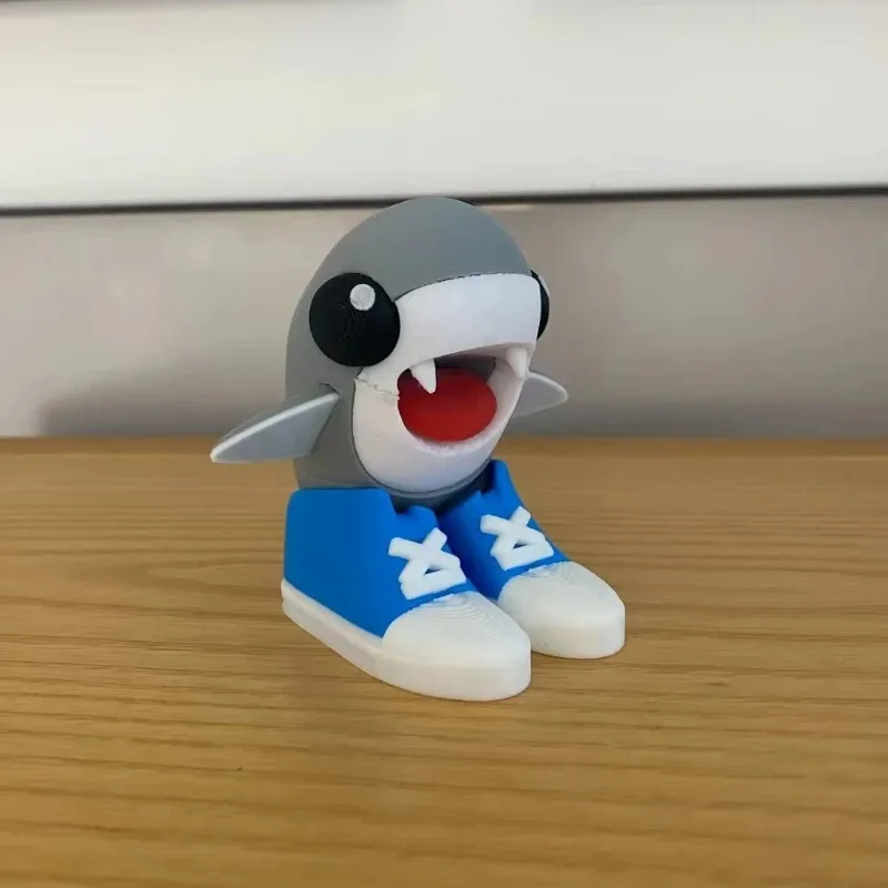 متوفر في المخزون Bonecaambalabu تمساح Bomber Bombardiro الشكل Tralalala القرش كابتشينو نموذج جمع زخارف مكتب دمية للهدايا