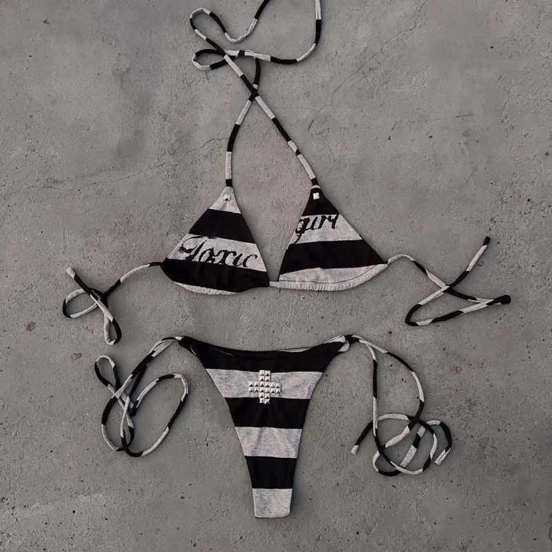 

Женская модная одежда: новый стиль с цветными блоками и принтом, горячая расцветка, сексуальный и дерзкий стиль для пляжных вечеринок, бикини.