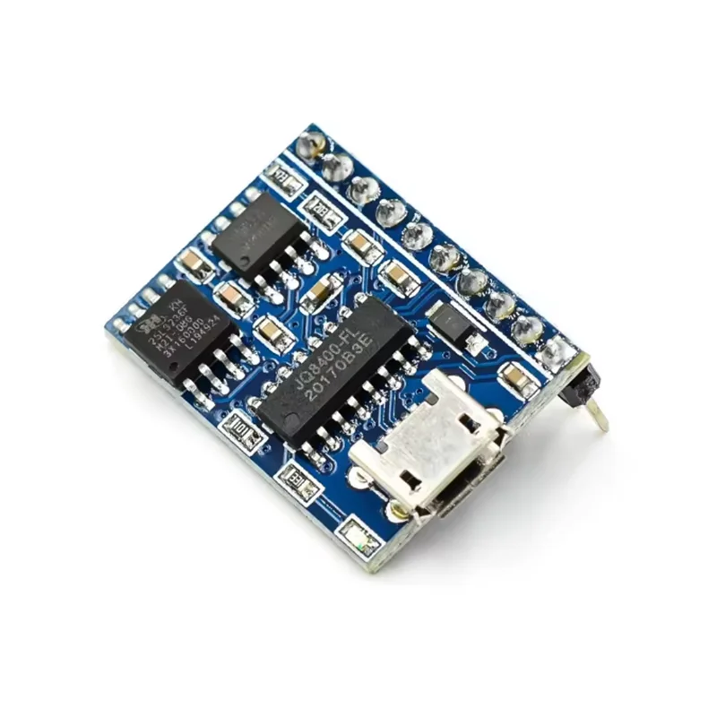 Voice module Serial port control USB copy synthesis module Music chip voice IC module JQ8400-FL