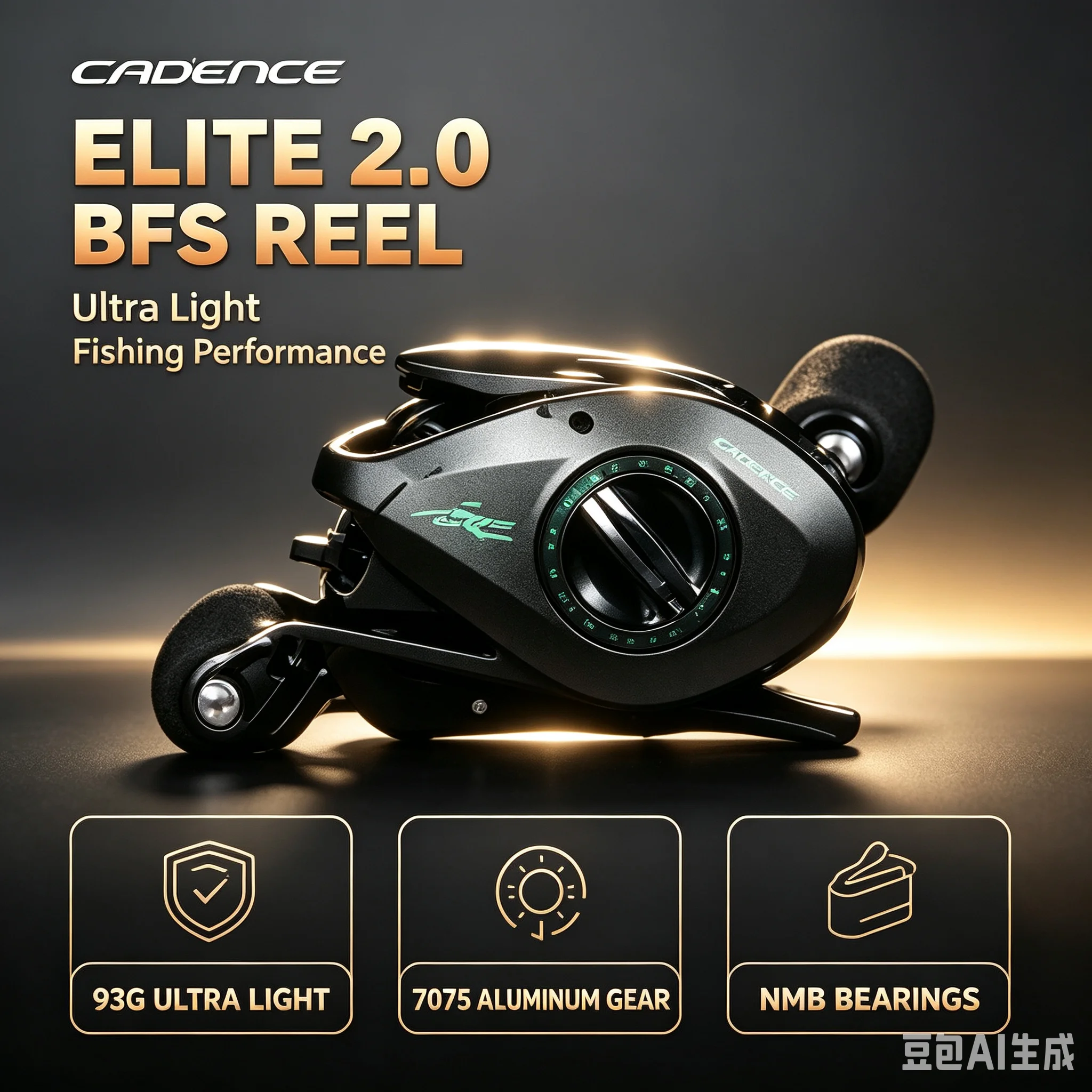 Cadence Ultra Mini Portable Water Drop Reel Bfs Reel Second Generation Micro Bait Double Line Cup For Carp And Catfish Fishing