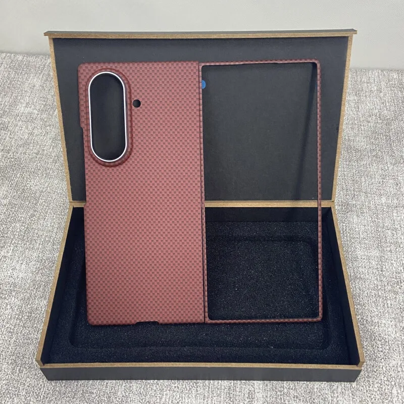 Etui Fold7 8 Ultra z włókna aramidowego i węglowego do Galaxy W26, magnetyczne etui Magsafe do Samsung Galaxy Z Fold 7 8 5G W26, ultracienkie