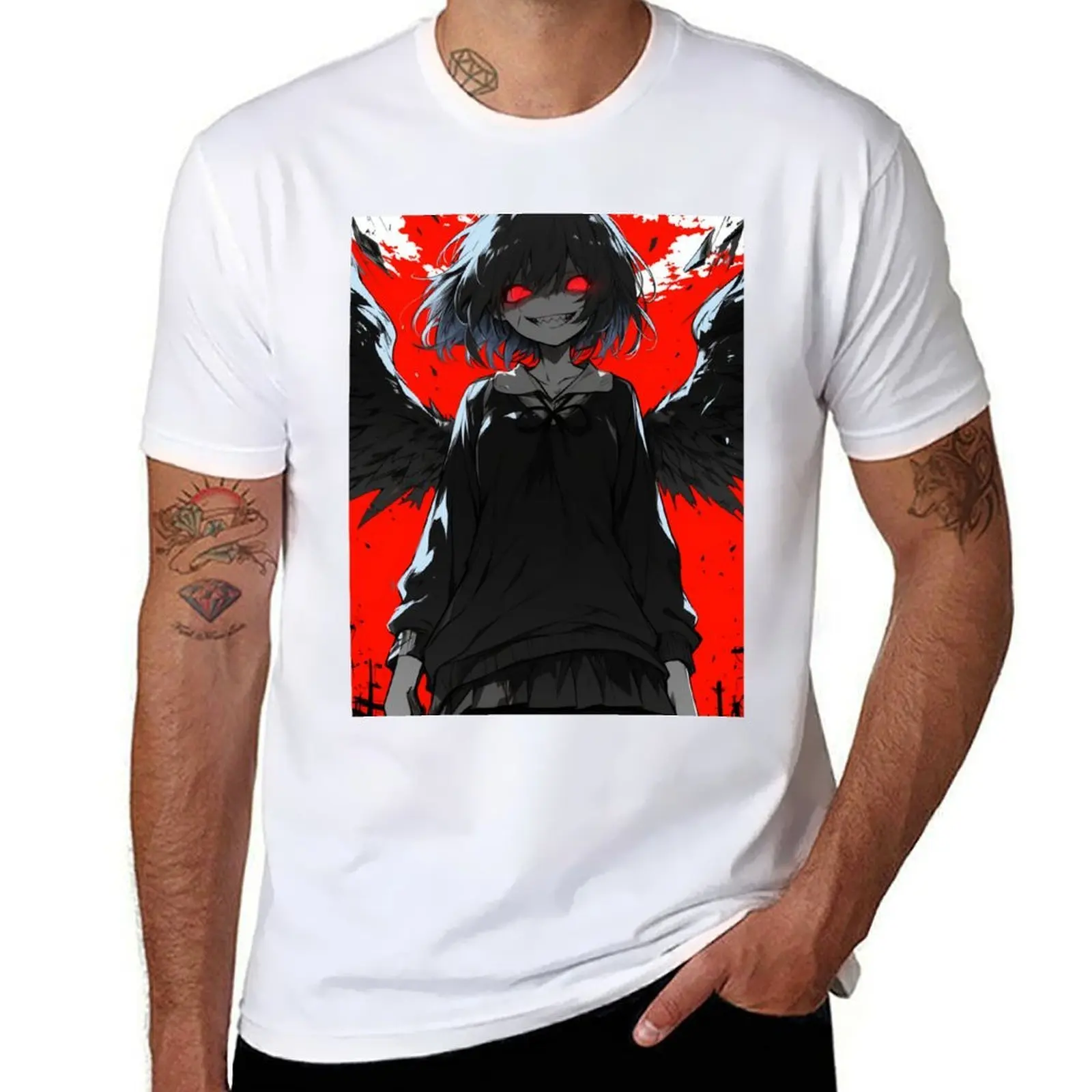 

Angel Core T-Shirt mens graphic t shirts t shirt personalised T-Shirt