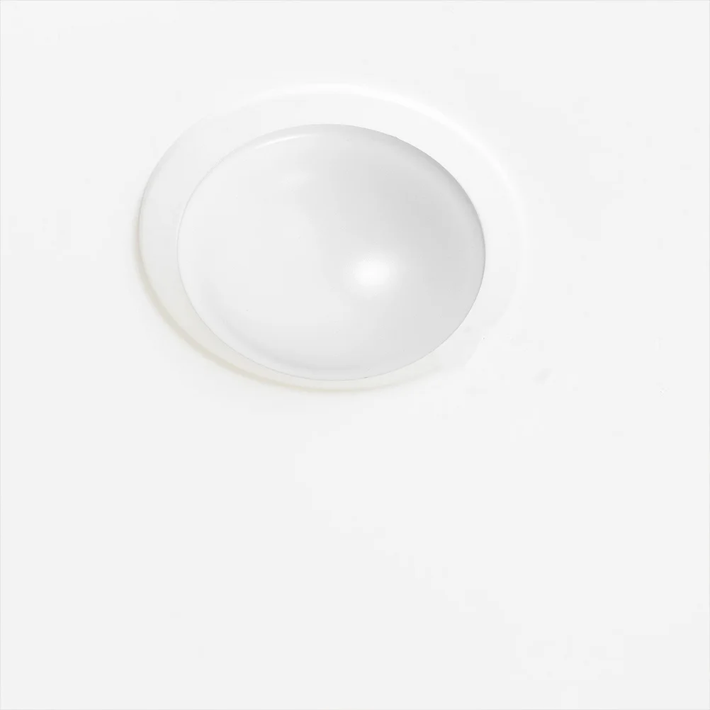 

2 pcs White 15Cm Round Pc Mushroom Ceiling Lampshade Flush Mount Light Cover For Bedroom Bathroom Kitchen Balcony Lamp Shade